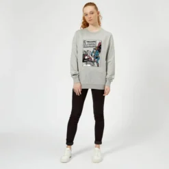 DC Comics Originals Superman Action Comics Grey Christmas Sweater 5 DC Comics Originals Superman Action Comics Grey Christmas Sweater -JD Looney Shop 11576136 1515093120797680