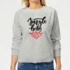 Jingle Bells Women's Christmas Jumper - Grey