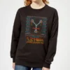 Back To The Future 1.21 Jinglewatts Christmas Women's Christmas Jumper - Black