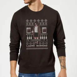The Big Lebowski I'm Dreaming Of A White Russian Christmas Jumper - Black -JD Looney Shop 11919824 5415093137956585