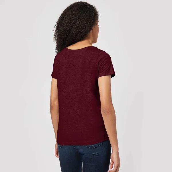 DC COMICS DC Wonder Woman Knit Women's Christmas T-Shirt - Burgundy 4 DC COMICS DC Wonder Woman Knit Women's Christmas T-Shirt - Burgundy - Image 4