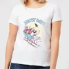 DC COMICS DC Snow Day! Women's Christmas T-Shirt - White