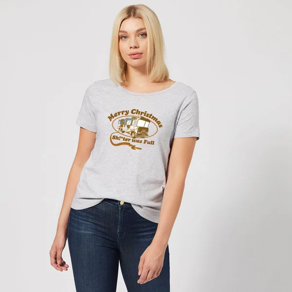 National Lampoon R.V. Women's Christmas T-Shirt - Grey 3 National Lampoon R.V. Women's Christmas T-Shirt - Grey - Image 3