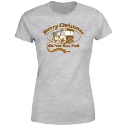 National Lampoon R.V. Women's Christmas T-Shirt - Grey 9 National Lampoon R.V. Women's Christmas T-Shirt - Grey -JD Looney Shop 11964100 9034627060991625
