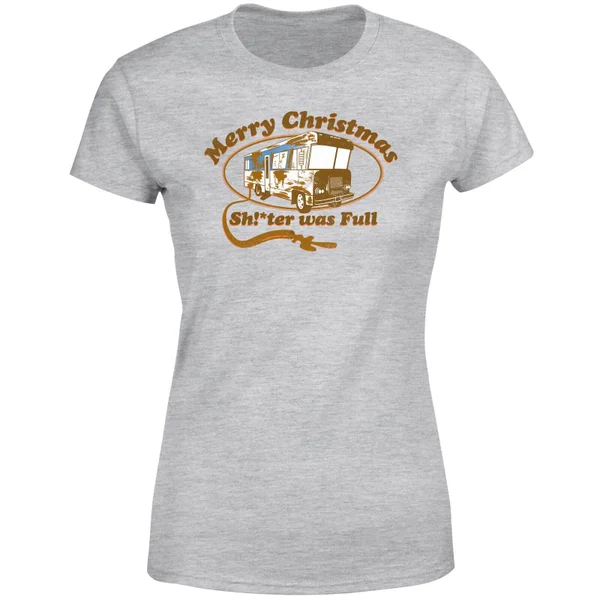 National Lampoon R.V. Women's Christmas T-Shirt - Grey 5 National Lampoon R.V. Women's Christmas T-Shirt - Grey - Image 5