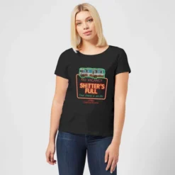 National Lampoon No Vacancy Women's Christmas T-Shirt - Black -JD Looney Shop 11964171 1354627064183592
