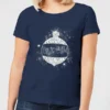 Harry Potter Yule Ball Baubel Women's Christmas T-Shirt - Navy