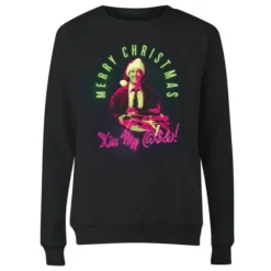 National Lampoon Merry Christmas Clark Griswold Women's Christmas Sweater - Black 7 National Lampoon Merry Christmas Clark Griswold Women's Christmas Sweater - Black -JD Looney Shop 11966100 1944627063080012