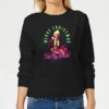 National Lampoon Merry Christmas Clark Griswold Women's Christmas Sweater - Black