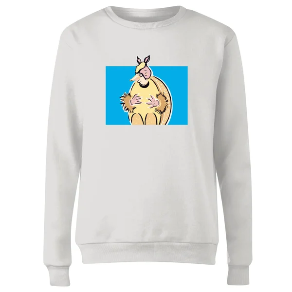 Friends Happy Holidays Women's Christmas Sweater - White 4 Friends Happy Holidays Women's Christmas Sweater - White - Image 4