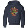 Looney Tunes Its Christmas Baby Kids' Christmas Hoodie - Navy