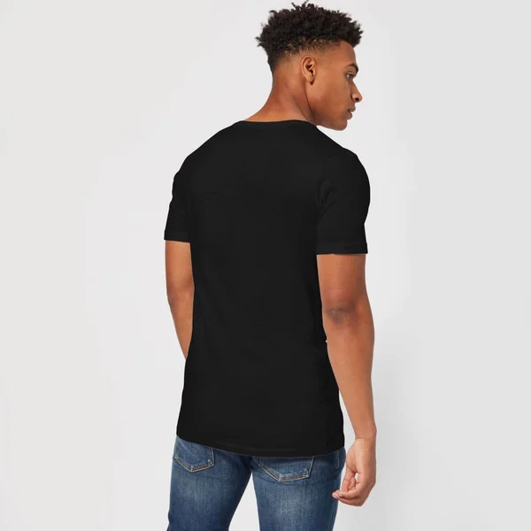 Harry Potter Knit Men's Christmas T-Shirt - Black 4 Harry Potter Knit Men's Christmas T-Shirt - Black - Image 4