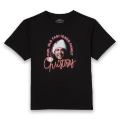 National Lampoon Fun Old Fashioned Family Christmas Men's Christmas T-Shirt - Black