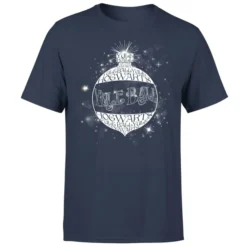 Harry Potter Yule Ball Baubel Men's Christmas T-Shirt - Navy 9 Harry Potter Yule Ball Baubel Men's Christmas T-Shirt - Navy -JD Looney Shop 11970232 1744627060730466