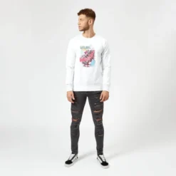 DC COMICS DC Ho Ho Whoaaaaaaa Christmas Sweater - White -JD Looney Shop 11970472 1795093126123835