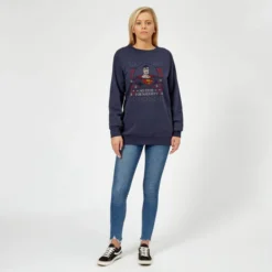 DC COMICS Superman May Your Holidays Be Super Women's Christmas Sweater - Navy 6 DC COMICS Superman May Your Holidays Be Super Women's Christmas Sweater - Navy -JD Looney Shop 12336082 2014714269388464