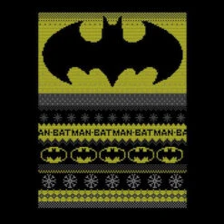 DC Comics Batman Men's Christmas T-Shirt In Black 15 DC Comics Batman Men's Christmas T-Shirt In Black -JD Looney Shop 12336609 1314714190937417