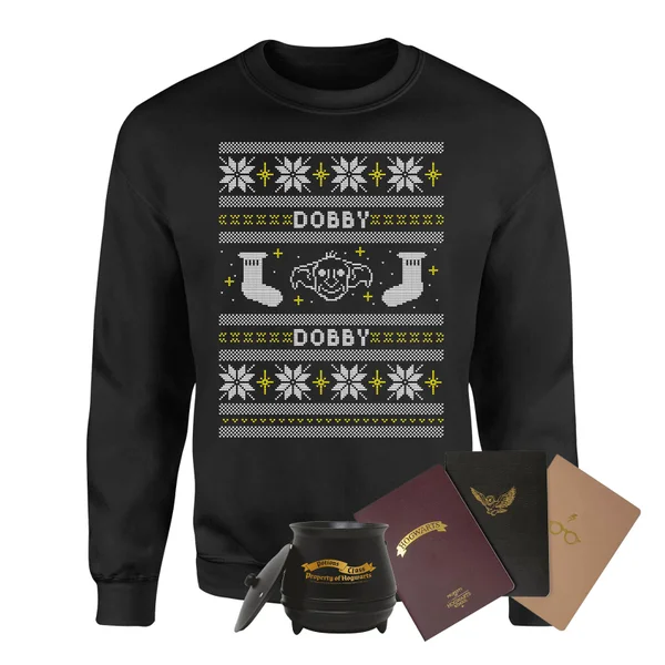 Harry Potter Officially Licensed MEGA Christmas Gift Set - Includes Christmas Jumper Plus 3 Gifts 1 Harry Potter Officially Licensed MEGA Christmas Gift Set - Includes Christmas Jumper Plus 3 Gifts