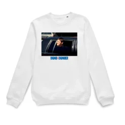 Dumb And Dumber Lloyd Christmas Sweatshirt - White