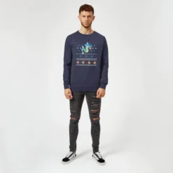 Pokemon Gyarados Christmas Jumper - Navy 5 Pokemon Gyarados Christmas Jumper - Navy -JD Looney Shop 13995794 2605093126919246