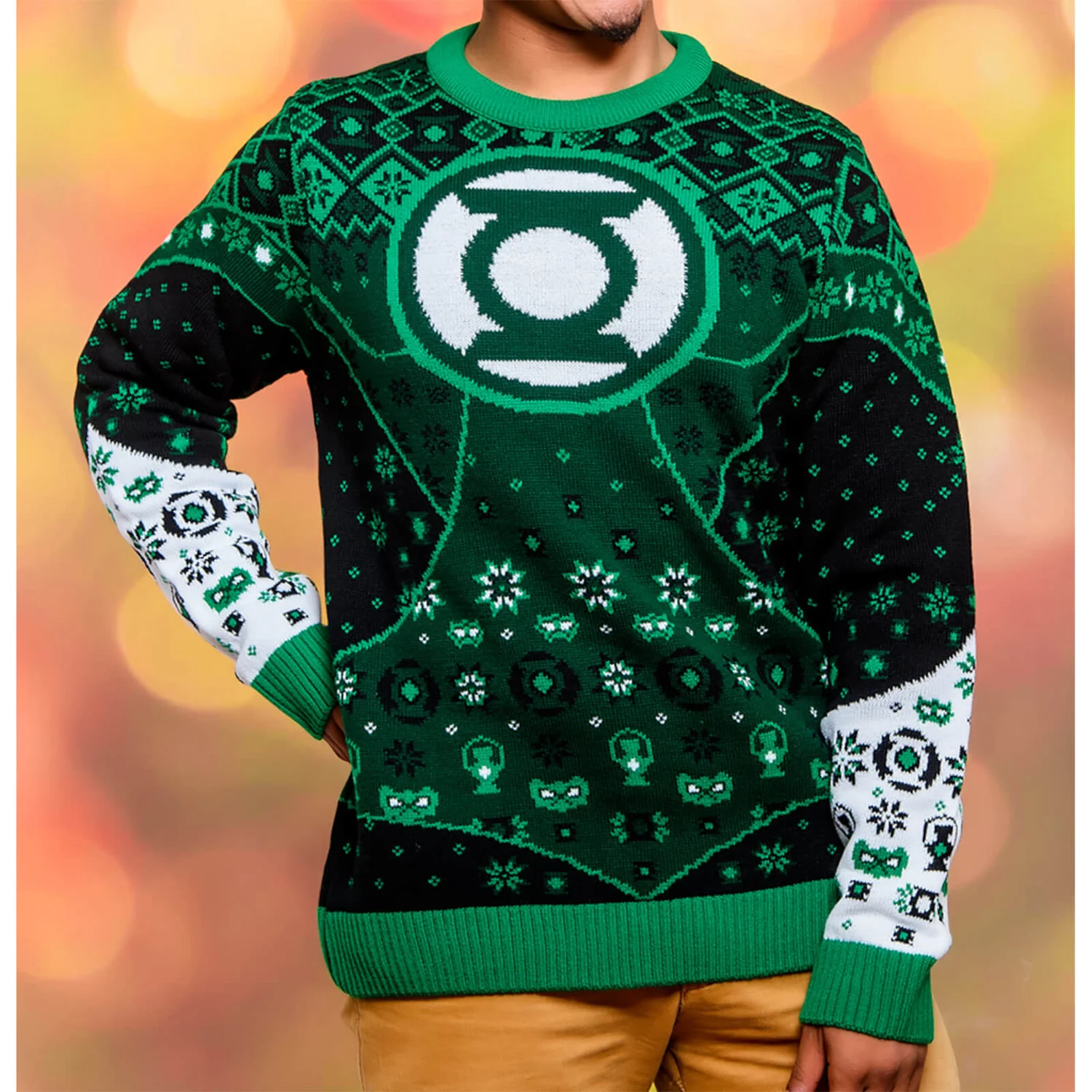 Green Lantern Christmas Jumper 1 Green Lantern Christmas Jumper