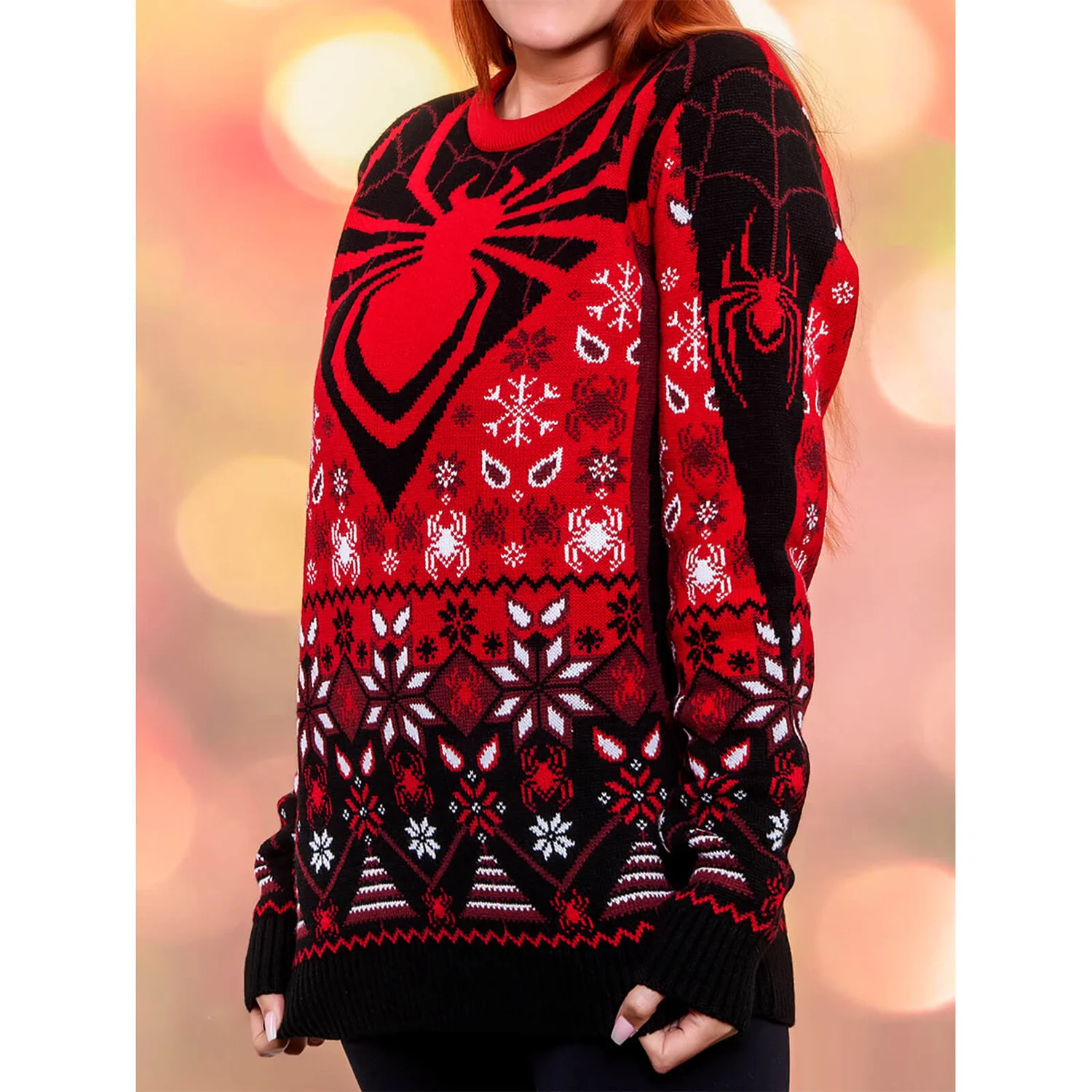 Spider Man Miles Morales Christmas Jumper 1 Spider Man Miles Morales Christmas Jumper