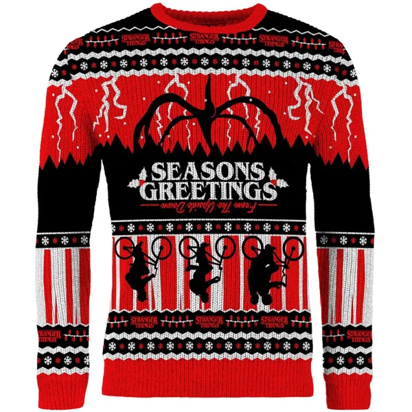 Stranger Things Christmas Jumper 3 Stranger Things Christmas Jumper - Image 3