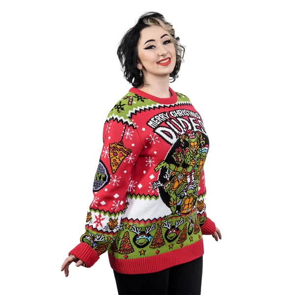 TMNT Christmas Jumper 3 TMNT Christmas Jumper - Image 3