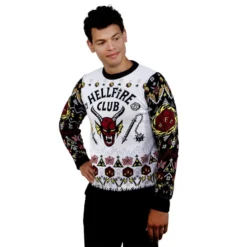 Stranger Things: Hellfire Club Christmas Jumper -JD Looney Shop 14885247 4275092931533098