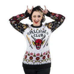 Stranger Things: Hellfire Club Christmas Jumper