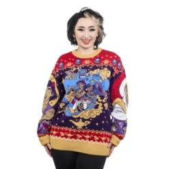 Aladdin: Magical Christmas Jumper -JD Looney Shop 14885312 1885092933664265