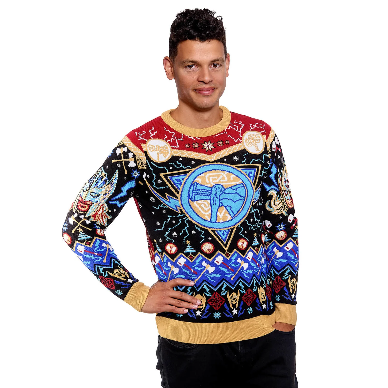 Thor: Stormbreaker Christmas Jumper 1 Thor: Stormbreaker Christmas Jumper