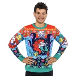 The Little Mermaid Ariel Christmas Jumper -JD Looney Shop 14885345 1885092928388945