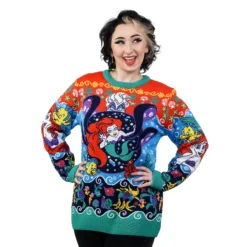 The Little Mermaid Ariel Christmas Jumper